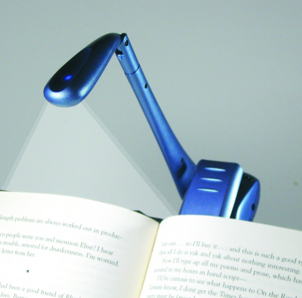Clip-on Booklight | Blau | LED Leselampe