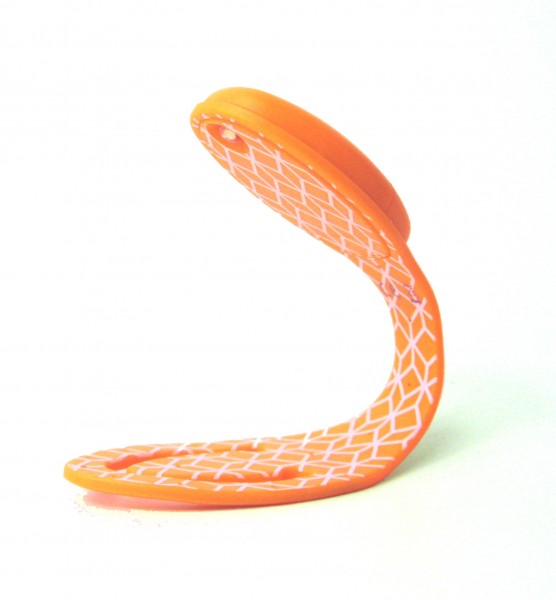 Flexilight Orange Poly | LED Leselampe & Lesezeichen