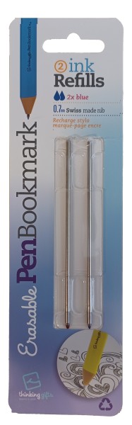 Pen Bookmark 2er Set Ersatzminen