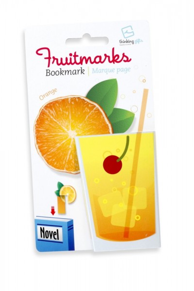 Fruitmarks Lesezeichen Orange