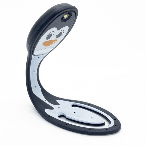 Flexilight Pinguin | LED Leselampe & Lesezeichen