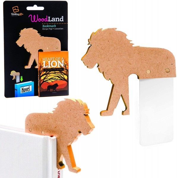 Woodland Lesezeichen Lion - Löwe