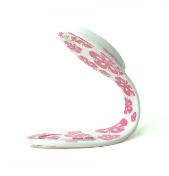 Flexilight Pink Flowers | LED Leselampe & Lesezeichen